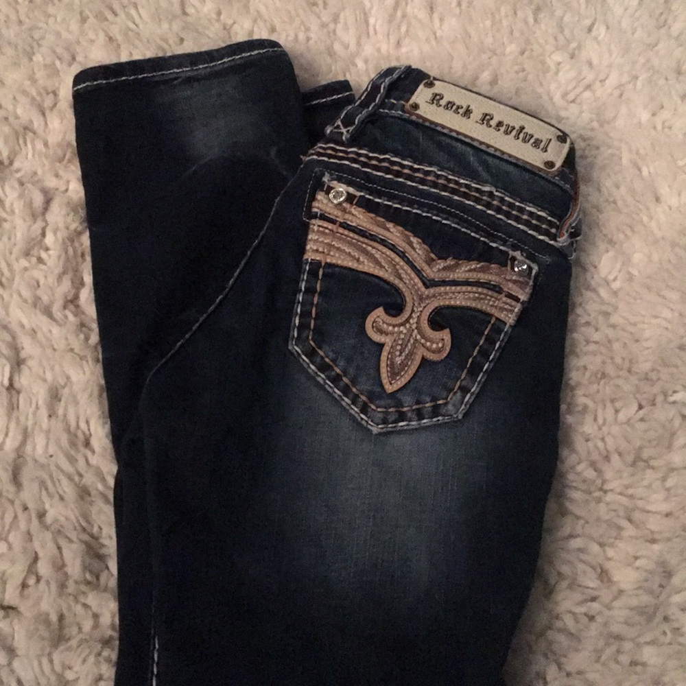 Rock Revival denim capri